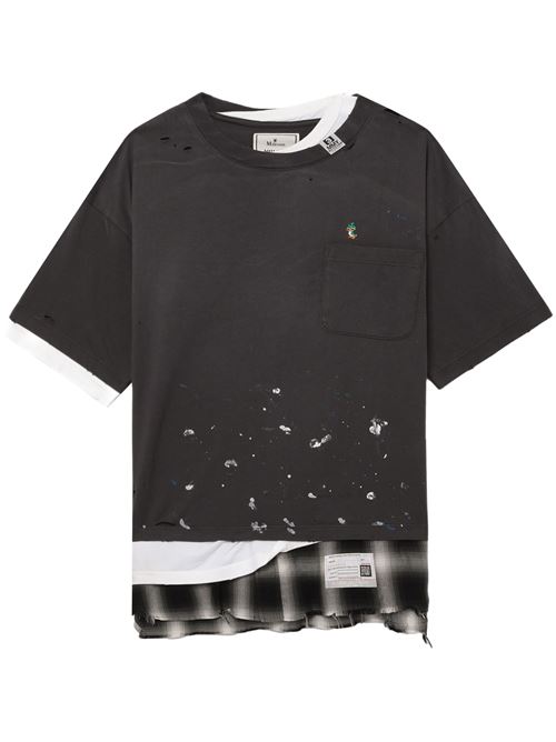 T-shirt a strati Mihara Yasuhiro | A13TS621BLACK